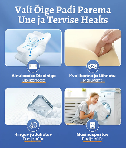 Uneo® Mäluvahust Kaelapadi